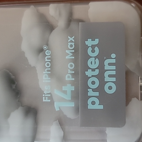 onn. Cloud Phone Case for iPhone 14 Pro Max with 4' Drop Protection - Picture 3 of 6